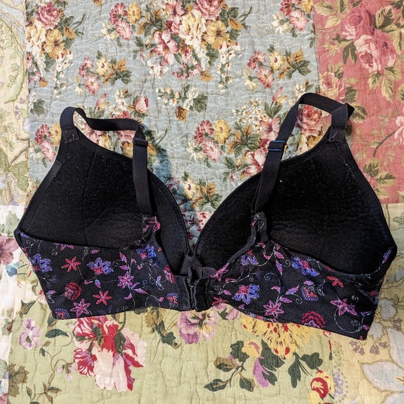 Maidenform Comfort Devotion 38B Floral padded Bra - Picture 2 of 6